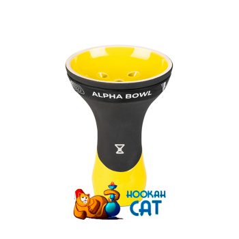Заказать чаши для кальяна Alpha Hookah Race Classic Yellow (Альфа Хука Рейс Классик Желтая) онлайн с доставкой всей России - фото 1